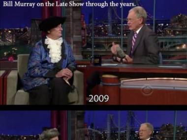 Bill Murray u Davida Lettermana 2009-2014