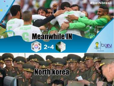 Korea Północna pozdrawia Algierię