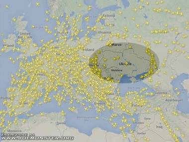 Szlaki lotnicze w Europie