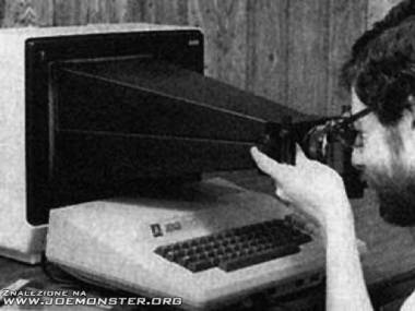 Robienie screenshotów na Atari w 1983 roku