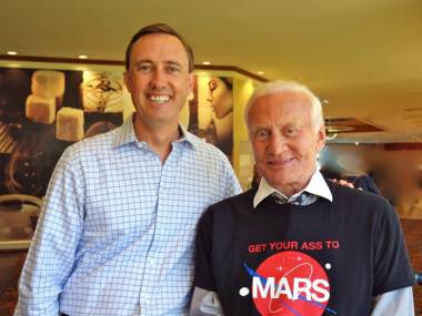 Buzz Aldrin i jego przesłanie do NASA