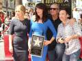 Zjazd Bundych, gdy Katey Sagal odbierała swoją gwiazdę w Hollywood