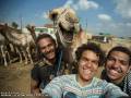 Kapitalny selfik z wielbłądem