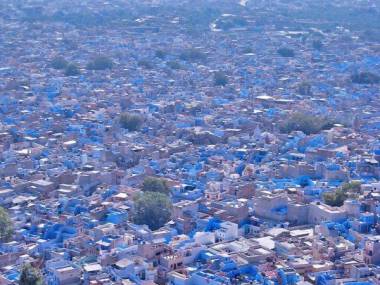 Dźodhpur w Indiach znany jako Niebieskie Miasto