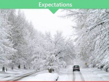Zima - oczekiwania a rzeczywistość