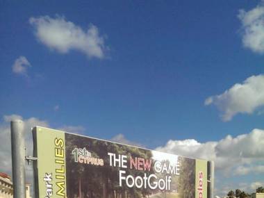 Nowa atrakcja na Cyprze - Footgolf
