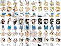 10 bohaterów kreskówek, 10 różnych stylów