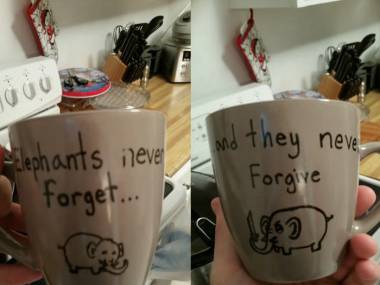 Słonie nigdy nie zapominają i nigdy nie wybaczają