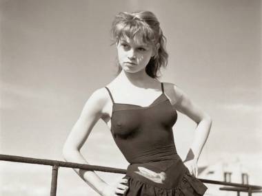 18-letnia Brigitte Bardot w 1952 roku
