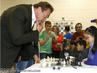 Arnold wp***l spuścić umie, ale o jego talencie szachowym nie wiedziałem