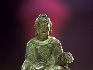 1500-letnia statuetka Buddy znaleziona w grobie Wikinga w Szwecji