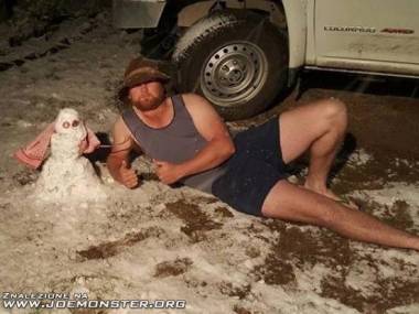 Śnieg spadł w Australii