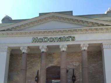 McDonalds w antycznym stylu