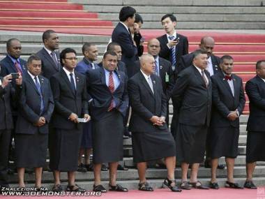 Delegacja z Fidżi w Chinach