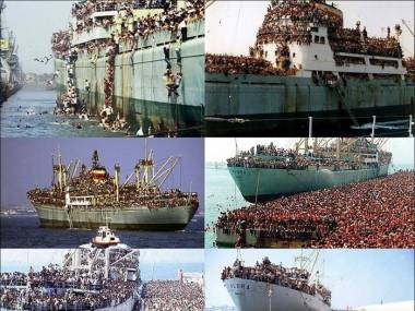 Migracja z Albanii do Włoch na pokładzie statku Vlora w 1991 roku
