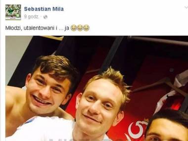 Sebastian Mila autoironicznie