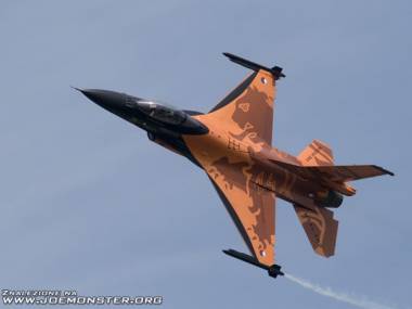 Pomalowane F16 holenderskiego RAFu