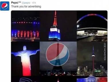 Pepsi dziękuje za darmową reklamę