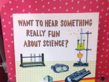 Chcesz usłyszeć coś zabawnego na temat nauki?