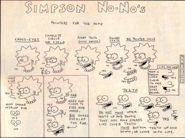 Jak nie rysować Simpsonów