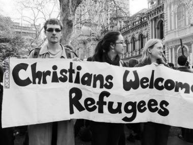 (Niektórzy) chrześcijanie witają uchodźców