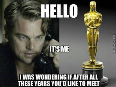Leo dzowni do Oscara