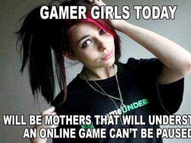 Dzisiejsze dziewczyny, które grają w gry komputerowe