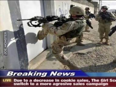 Agresywniejsza kampania skautek sprzedających ciasteczka