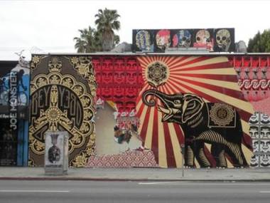 Street art w Los Angeles