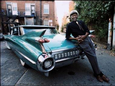 Chuck Berry i jego Sedan de Ville z 1959 roku