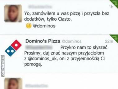 Sprytny klient Dominos Pizza