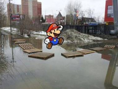 Mario w realnym świecie