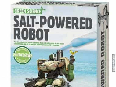 Robot zasilany solą