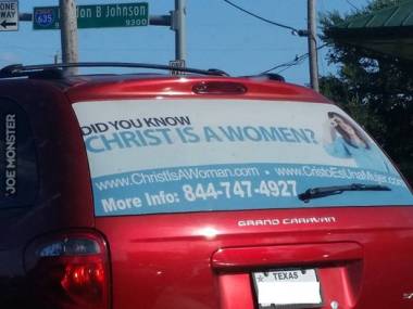 Jezus Chrystus też była kobieta!