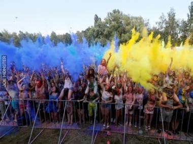 Festiwal kolorów na Ukrainie