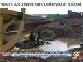 Park rozrywki Arka Noego zniszczony przez powódź