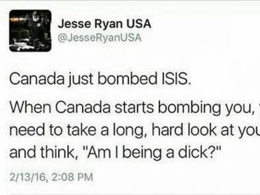 Kanada zbombardowala ISIS
