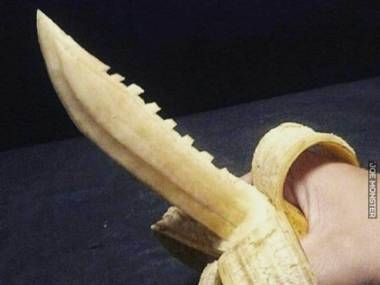 Mam banana i nie zawaham się go użyć
