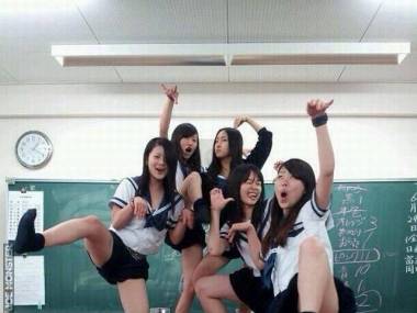 W szkole w Japonii