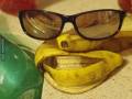 Jack Nicholson ze skórki po bananie
