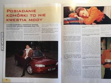 Krzysztof Ibisz w lutym 1998 roku - magazyn Twoja Komórka