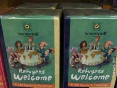 Herbatka powitalna dla uchodźców