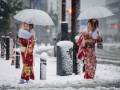 Pierwsze listopadowe opady śniegu w Tokio od 54 lat