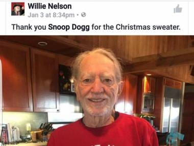 Gwiazda muzyki country dostała sweterek od Snoop Dogga