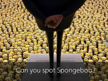 Znajdź Spongeboba Kanciastoportego
