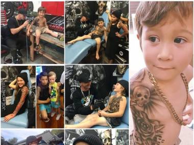 Artysta funduje chorym dzieciakom tymczasowe tatuaże