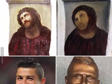Cały świat się śmieje z Ronaldo