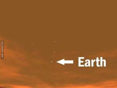 Ziemia widziana z Marsa