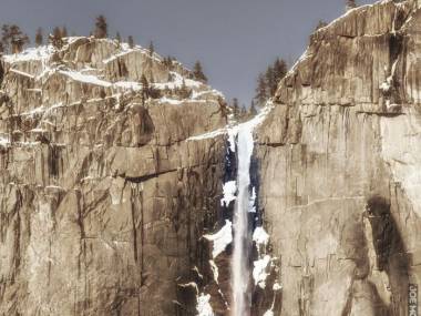 Wodospad Yosemite w USA