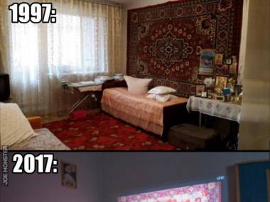Rosyjskie dywany na scianie